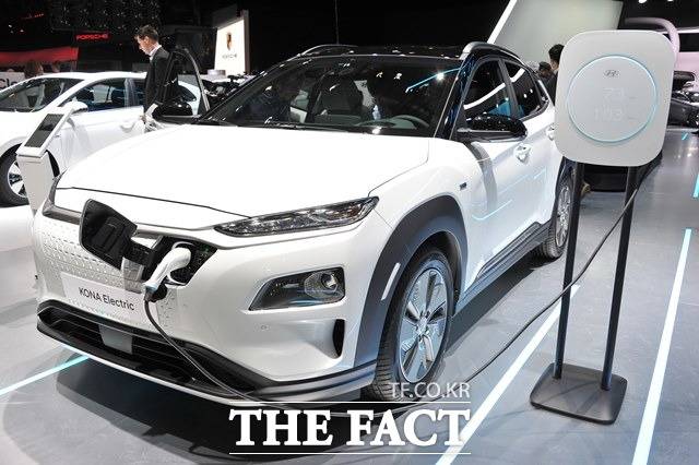 현대차 최초 소형 스포츠유틸리티차량(SUV) 코나 일렉트릭
