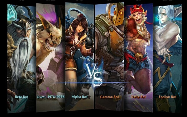 슈퍼이블 메가코프는 블리자드 엔터테인먼트·록스타 게임즈 등 출신 개발자들이 모여 창립했다. 사진은 베인글로리에 등장하는 다양한 캐릭터 모습