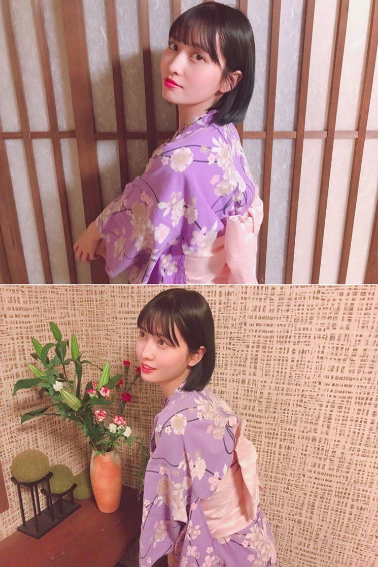 트와이스의 모모가 4월 컴백에 앞서 최근 일본 가족 여행 인증샷을 공개한 가운데 유카타를 입은 여성미 가득한 모습이 팬들의 이목을 사로 잡았다. /트와이스 공식 인스타그램
