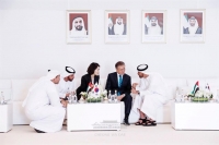  [UAE 순방] 文대통령, 알 막툼 접견 '신분야' 협력
