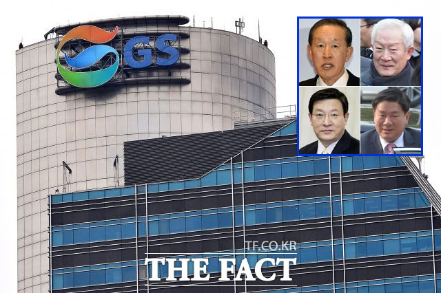 금융감독원 전자공시에 따르면 허창수 GS 회장은 지난해 GS그룹과 GS건설로부터 각각 50억3400만 원, 22억6900만 원을 보수로 받았다. 사진은 허창수 GS 회장(왼쪽 위 시계방향으로), 허진수 GS칼텍스 회장, 허연수 GS리테일 사장, 허태수 GS홈쇼핑 부회장. /더팩트 DB