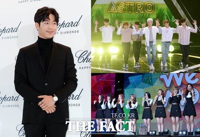 연예 기획사 판타지오 소속 아티스트들. 배우 서강준(왼쪽), 그룹 아스트로(오른쪽 위) 위키미키(오른쪽 아래) 등이 소속된 연예 기획사 판타지오 운영 상황에 빨간불이 켜졌다. /더팩트 DB