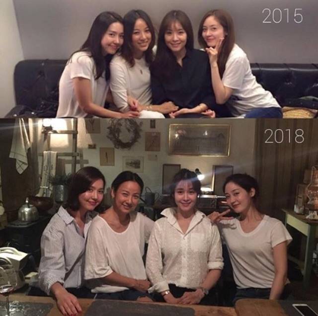 우리 사랑 변함없이. 걸그룹 핑클이 변함없는 모습으로 데뷔 20주년을 맞이했다. /옥주현 SNS