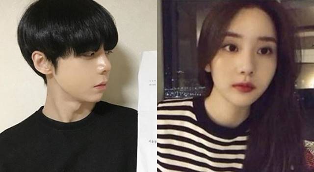 얼짱 출신 작가 강혁민(왼쪽)이 연예인 지망생 한서희를 연상시키는 글로 저격했다. /강혁민, 한서희 인스타그램