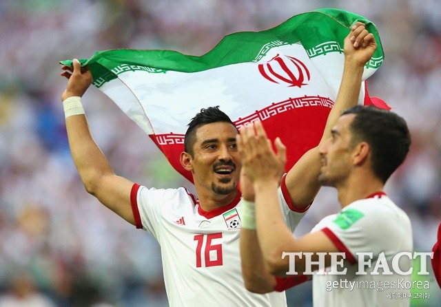 2018 러시아 월드컵에서 이란은 모로코를 상대로 질식 수비를 선보이며 지금까지 경기를 치른 러시아 월드컵 출전 아시아 국가 중 유일하게 승리했다. /게티이미지