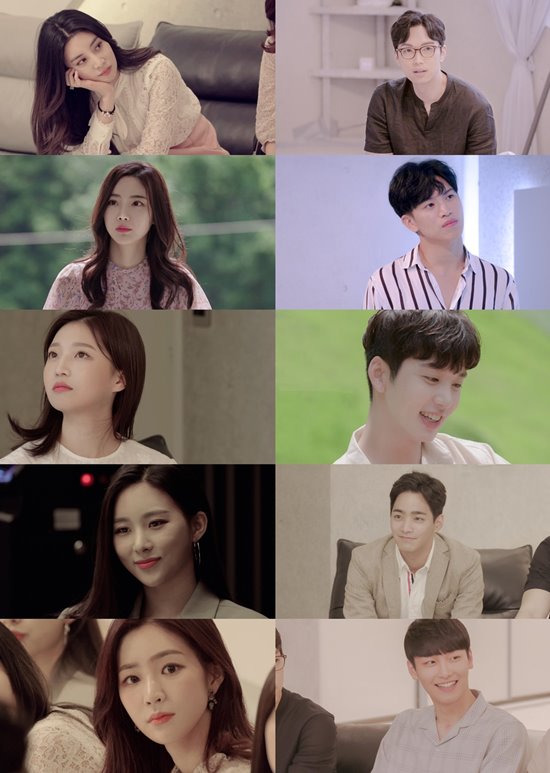 러브캐처 참가자들. 러브캐처는 사랑을 목적 참가자들과 상금 목적 참가자들이 매혹적인 심리 게임을 통해 사랑을 찾아가는 과정을 그리는 프로그램이다. /Mnet 제공