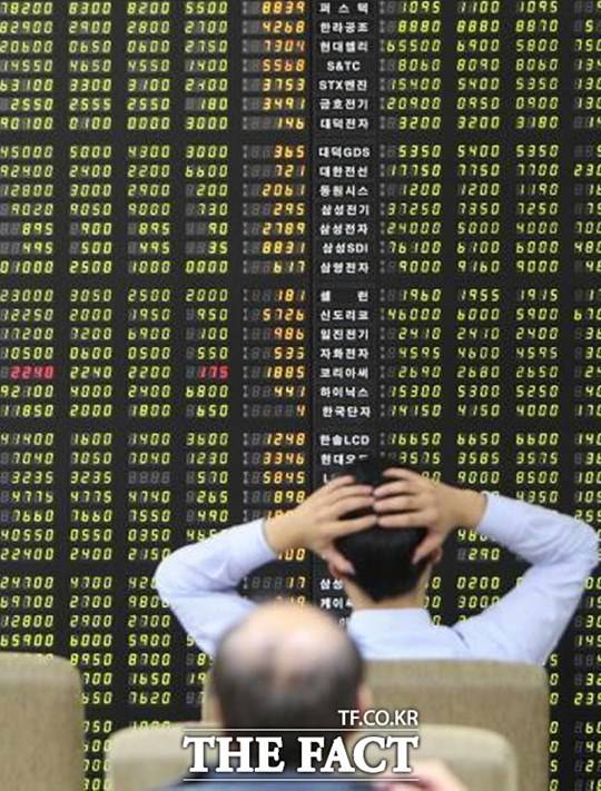 23일 국내증시가 부진한 가운데 코스닥은 4%대 하락세를 보였다.  /더팩트 DB