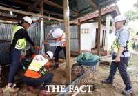  SK, 라오스 이재민 구호 '총력'…