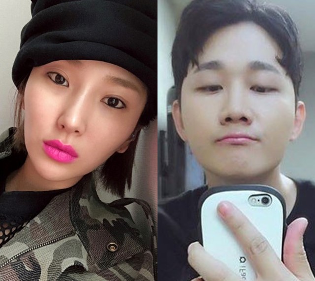 자이언트 핑크-이용진, 뜻밖의 고백 눈길. 31일 자이언트 핑크(왼쪽)이 개그맨 이용진을 이상형으로 지목한 가운데, 해당 소식을 접한 이용진은 여자친구 교제 사실을 고백해 눈길을 사로잡고 있다. /자이언트 핑크, 이용진 인스타그램