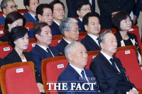 [TF포토] 여·야대표 총출동…'김대중 전 대통령 서거 9주기 추도식'