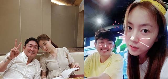 류효영 측은 엘제이와 친한사이일뿐 연인 사이는 아니다라고 밝혔다. /엘제이 인스타그램