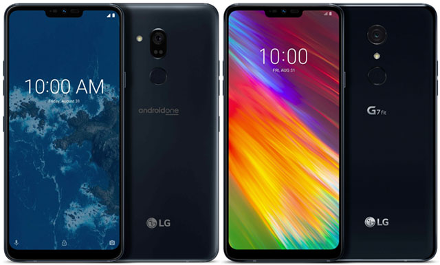 LG전자는 오는 31일부터 독일 베를린에서 진행되는 세계 최대 가전 전시회 IFA 2018에서 G7의 강점을 이어받은 스마트폰 신제품 2종 G7 One(왼쪽)과 G7 Fit을 공개한다. /LG전자 제공