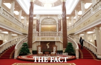 [평양회담] 언론에 처음 공개된 北 조선노동당 본부 청사