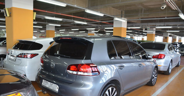 한앤컴퍼니는 지난달 27일 SK엔카직영의 새로운 브랜드 K Car(케이카)가 10월부터 소비자에게 정식으로 선보인다고 밝혔다. 사진은 SK엔카 매장 전경. /더팩트 DB