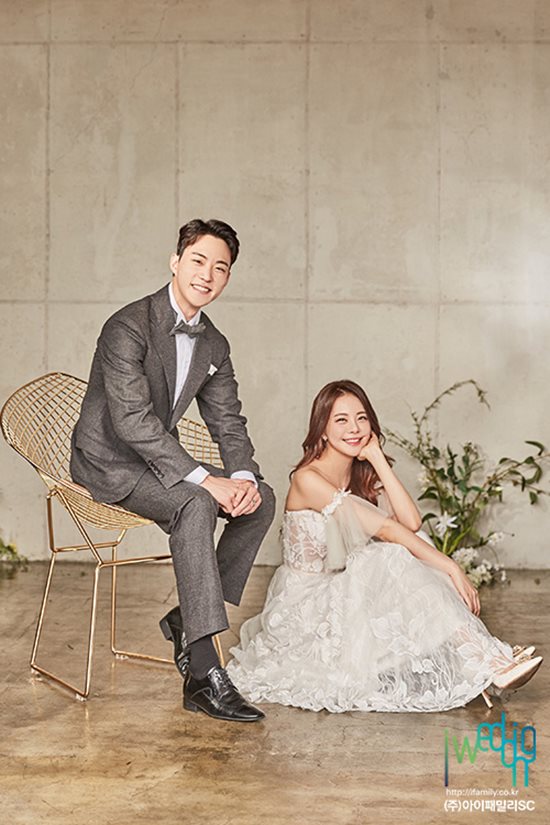 카레이서 서주원과 모델 김민영(오른쪽)은 오는 11월 11일 서울 모처에서 결혼식을 올린다./HbyJ 제공