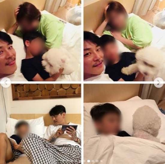 바스코 여자친구 A씨가 인스타그램에 올린 사진.