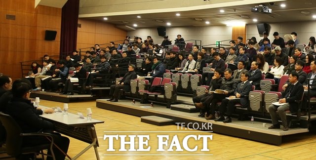 국민체육진흥공단(이사장 조재기) 경륜경정사업본부는 16일 광명 스피돔에서 경주종사원들을 대상으로 직원 건전화교육을 실시했다./경륜경정사업본부 제공