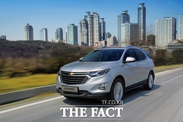 쉐보레가 중형 SUV 이쿼녹스의 2019년형 모델을 출시하고, 판매에 돌입했다고 1일 밝혔다. /쉐보레 제공
