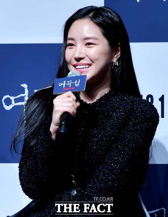 그룹 에이핑크의 멤버 손나은이 영화 여곡성에서 첫 주연을 맡았다. /이덕인 기자