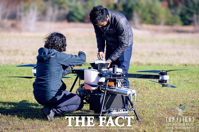 현대자동차가 미국 무인항공 드론 전문업체 톱 플라이트에 전략적 투자를 단행한다고 15일 밝혔다. /현대자동차 제공