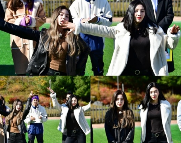 인기 걸그룹 레드벨벳이 SBS 런닝맨에서 컴백 신곡 RBB를 최초 공개한다. /SBS 런닝맨 제공