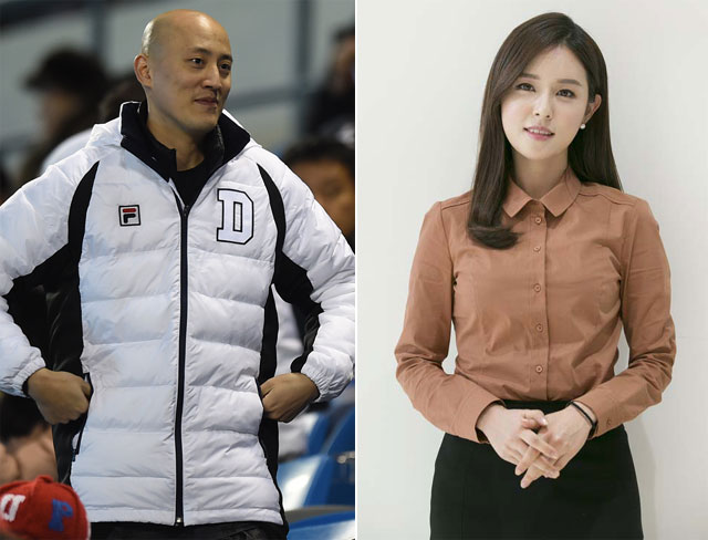 박용만 두산인프라코어 회장 장남 박서원(왼쪽) 두산매거진 대표와 조수애 JTBC 아나운서가 내달 8일 서울의 한 호텔에서 결혼식을 올린다. /더팩트 DB, JTBC 제공