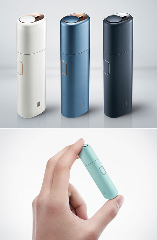 KT&G는 지난 6월 릴 플러스(위)를 출시한데 이어 지난달에는 릴 미니를 내놓았다. 릴 하이브리드가 판매하면 KT&G는 3종의 궐련형 전자담배 라인업을 갖추게 된다. /KT&G 제공