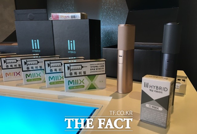 KT&G가 신개념 궐련형 전자담배 릴 하이브리드를 공개했다. / 정소양 기자