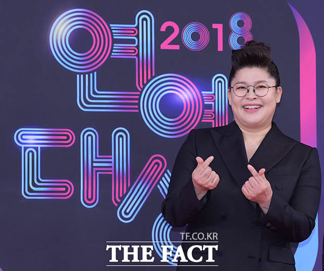 지난 22일 KBS 2018 연예대상에서 개그우먼 이영자가 대상을 받았다./김세정 기자