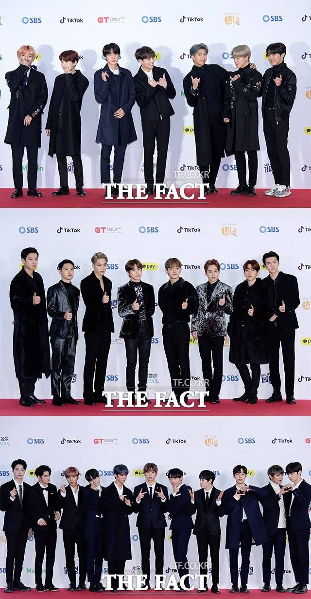 방탄소년단, 엑소, 워너원까지 한류를 이끄는 케이팝 스타가 대거 참석한 2018 SBS 가요대전이 25일 서울 구로구 고척스카이돔에서 오후 5시부터 9시까지 약 4시간동안 생방송으로 진행됐다. /이선화 기자