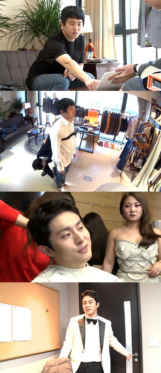 기안84는 4일 방송되는 MBC 예능 프로그램 나 혼자 산다에서 시상식에 앞서 변신에 나선다. /MBC 제공