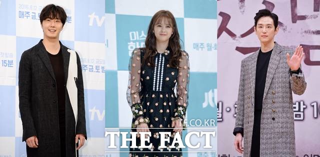 정일우(왼쪽부터) 고아라, 권율은 SBS 새 월화드라마 해치에 출연한다. /더팩트DB