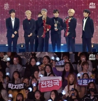  [33th 골든디스크]방탄소년단(BTS), 4관왕의 무게를 견디다(종합)