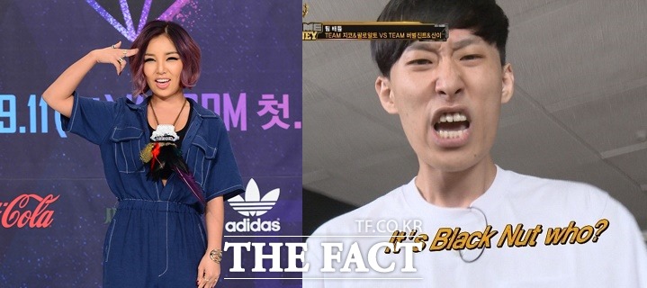 래퍼 블랙넛이 래퍼 키디비에게 성적 모욕감을 준 혐의로 1심에서 징역 6개월과 집행유예 2년을 선고받았다./더팩트DB, Mnet 방송 캡처