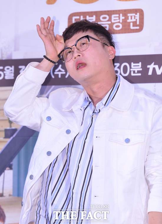 박성광의 소속사는 지인 사업에 성명권 허락만 했다며 지난해 12월에 영업을 종료했다고 밝혔다. /이동률 기자