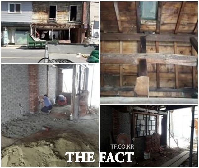 손혜원 민주당 의원이 조카와 측근들의 목포 부동산 투기에 관여했다는 의혹이 제기되자 조카 집의 구입 당시 상태를 페이스북에 올리며 투기가 아니라고 해명했다. /손 의원 페이스북 갈무리