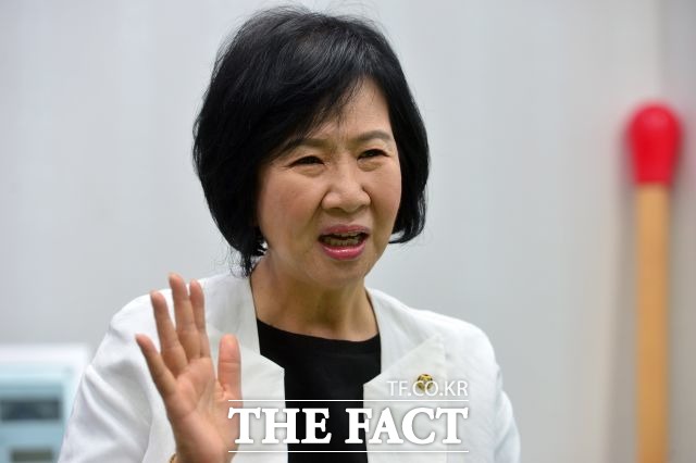 손혜원 더불어민주당 의원은 18일 부동산 투기 의혹과 관련해 자신은 결백하다며 검찰수사를 요청하겠다고 밝혔다. /더팩트DB