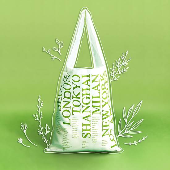 네이처리퍼블릭이 자연으로의 여정-알럽네이처 캠페인의 일환으로 세련된 디자인의 마켓백을 선보였다. /네이처리퍼블릭 제공