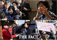[TF사진관] 목포 기자회견 손혜원, '의혹과 해명속 온도차 드러낸 시민들’