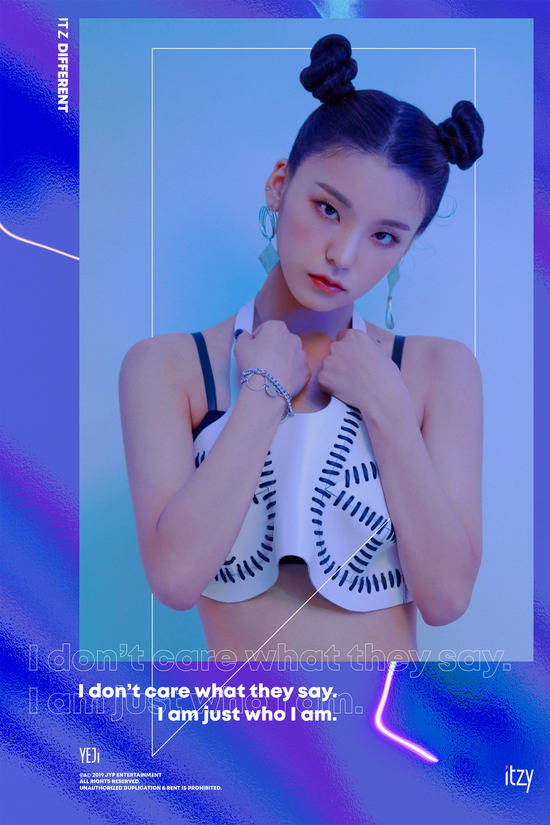 ITZY 예지, 시크+도도한데? 강렬한 비주얼 눈도장
