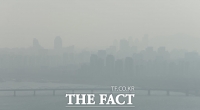 [TF포토] '미세먼지 자욱한 도심'