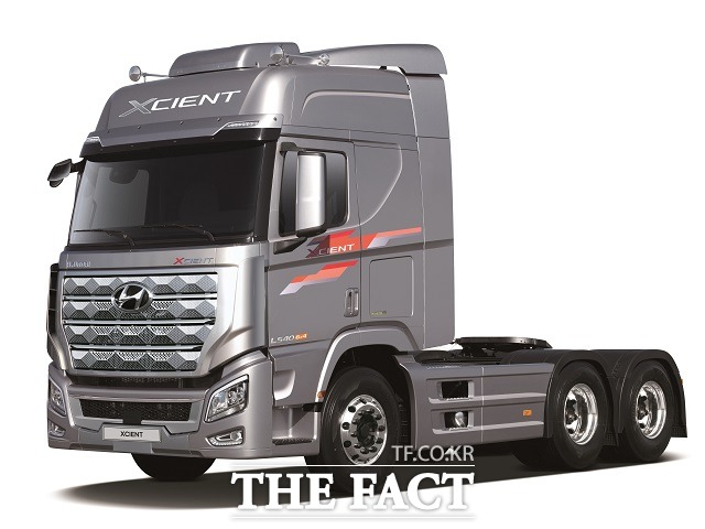 현대자동차가 디자인을 개선하고, 안전 및 편의사양을 대폭 강화한 엑시언트 프로를 출시했다고 30일 밝혔다. /현대자동차 제공