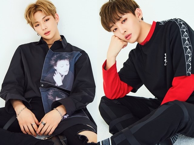 강다니엘과 윤지성(왼쪽부터)은 오는 2월 1일부터 LM엔터테인먼트에둥지를 틀고 새 출발을 한다. /LM엔터테인먼트 제공