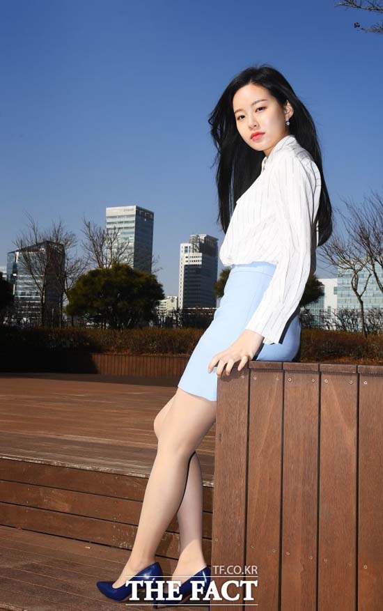 박유나는 롤모델은 전지현 선배라며 별에서 나오는 그대 천송이 같은 캐릭터에 도전해보고 싶다는 바람을 밝혔다. /배정한 기자