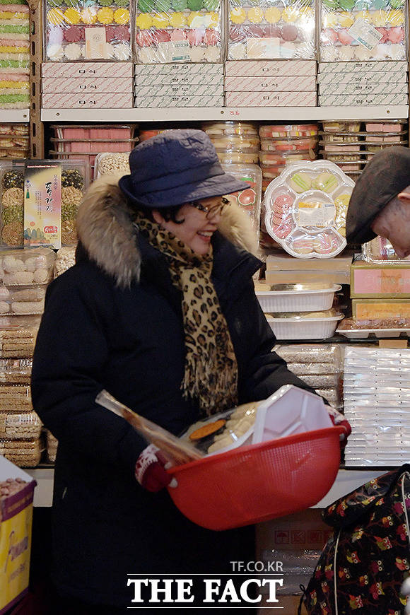 어느새 바구니 한 가득~
