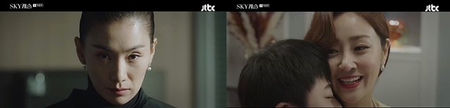 배우 김서형과 오나라(왼쪽부터)는 지난 1일 종영한 JTBC 스카이 캐슬에서 큰 활약을 펼쳤다. /JTBC 제공