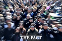 [TF포토] 서울 도심서 열린 김용균 씨 영결식