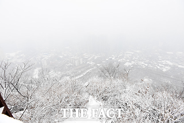 오늘 서울은 겨울왕국