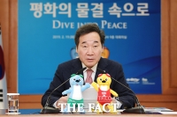 [TF포토] '국제경기대회 지원위원회'…발언하는 이낙연 국무총리
