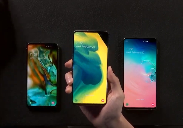 삼성전자는 갤럭시S10 시리즈 라인업에 5G 모델을 추가해 출시한다. /삼성 갤럭시 언팩 2019 영상 캡처